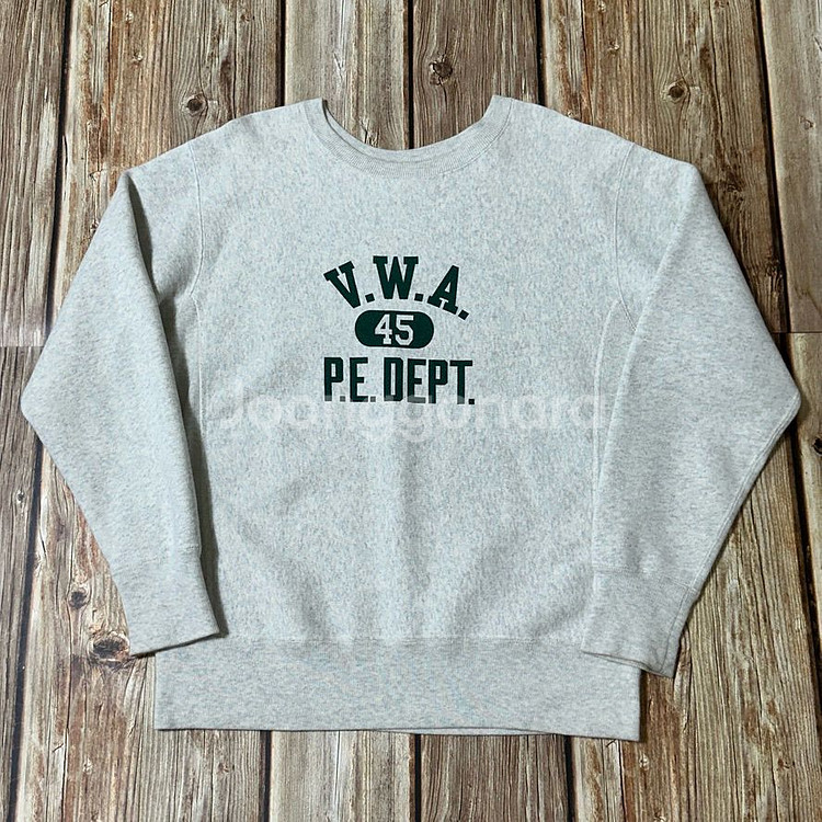 챔피온 리버스위브 블루택 스웻셔츠 오트밀 색상 XL--0