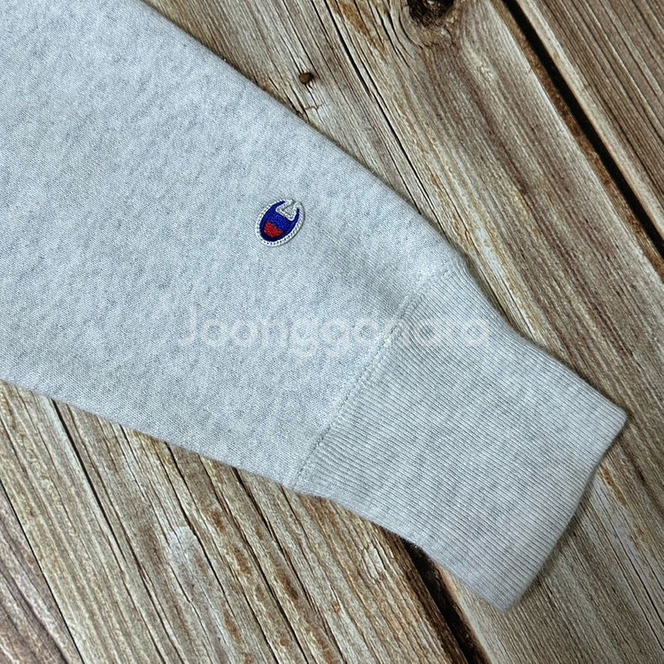 챔피온 리버스위브 블루택 스웻셔츠 오트밀 색상 XL--6