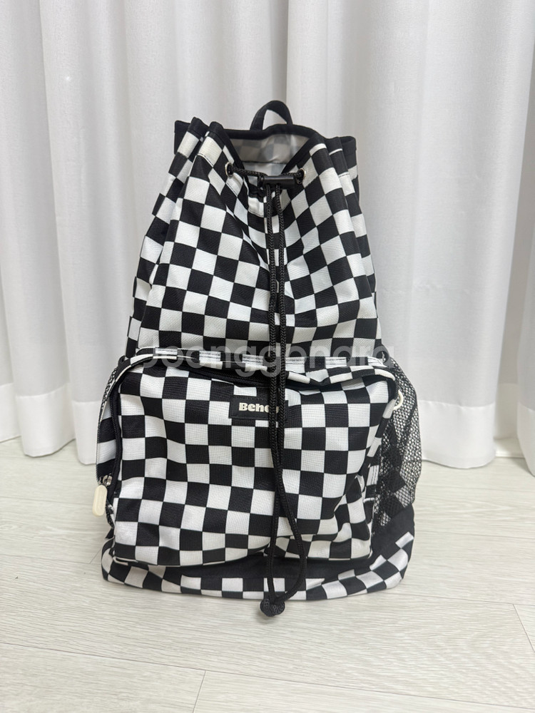 비헤이 체커보드 3way 멀티색 수영가방--0