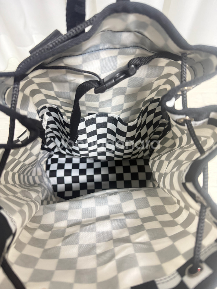 비헤이 체커보드 3way 멀티색 수영가방--4