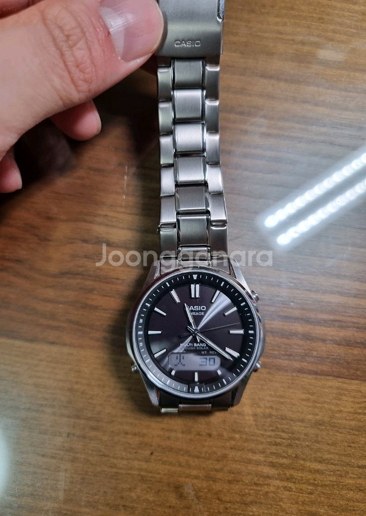 카시오 리니지 lcw m100tse 지샥 멀티밴드 솔라--7