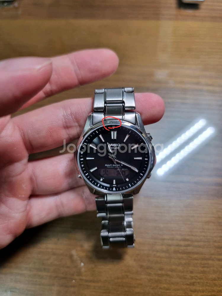 카시오 리니지 lcw m100tse 지샥 멀티밴드 솔라--3