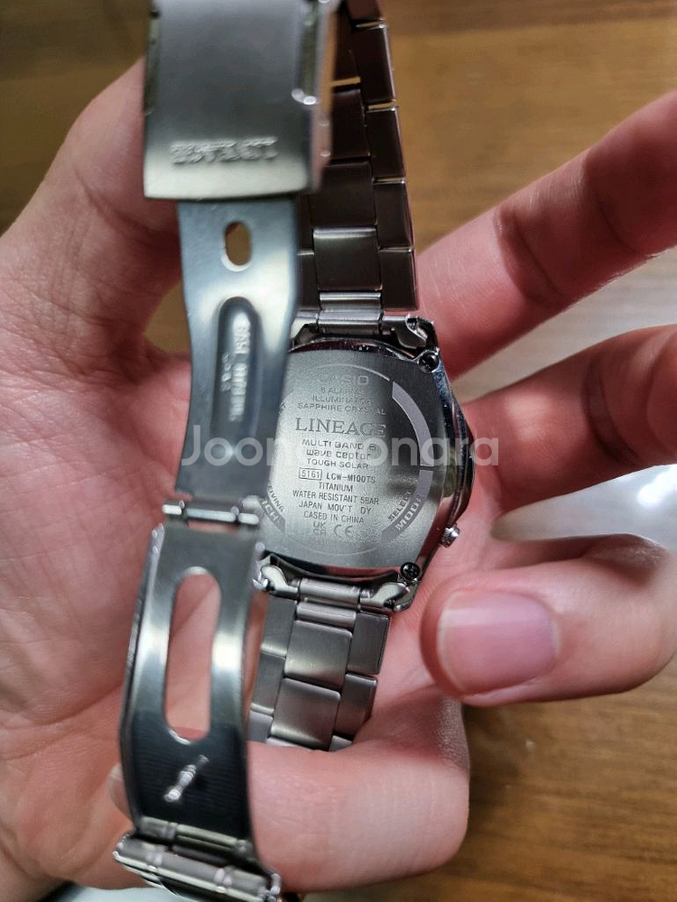 카시오 리니지 lcw m100tse 지샥 멀티밴드 솔라--4