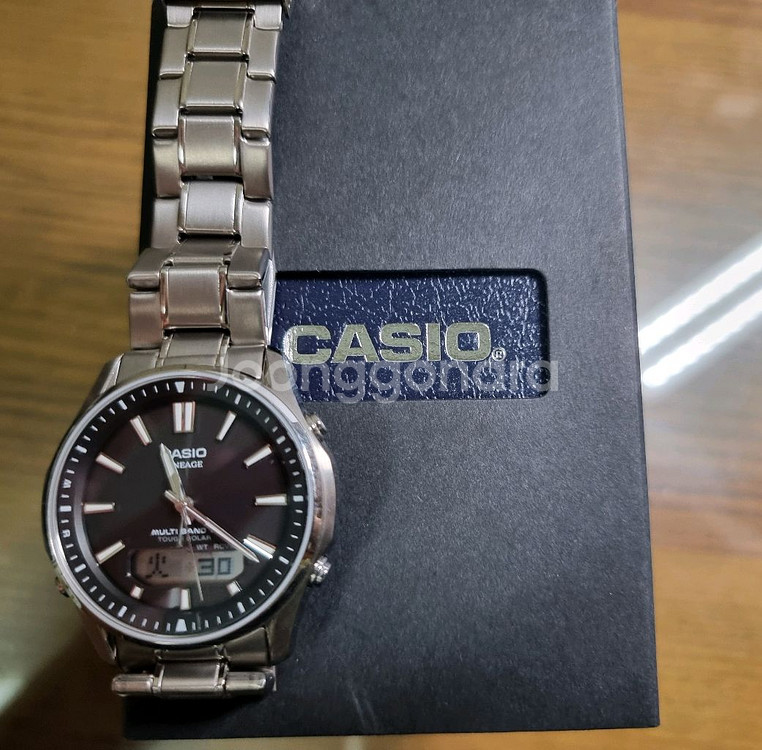 카시오 리니지 lcw m100tse 지샥 멀티밴드 솔라--8