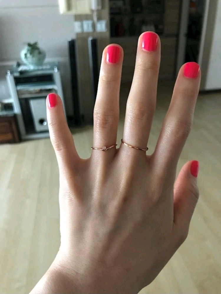 제이에스티나 14k 반지 로즈골드 9호 Sposa Semplice JJJBRQ7AS116R4120 이미지