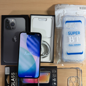 아이폰13pro 그래파이트512 배터리100%