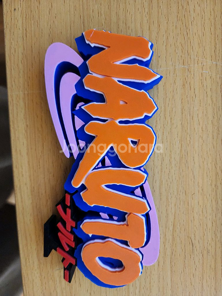 나루토 로고 스탠드 명패 디스플레이 팝니다--0