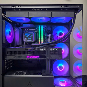 9800x3d, b850m wifi, 5080 팬텀