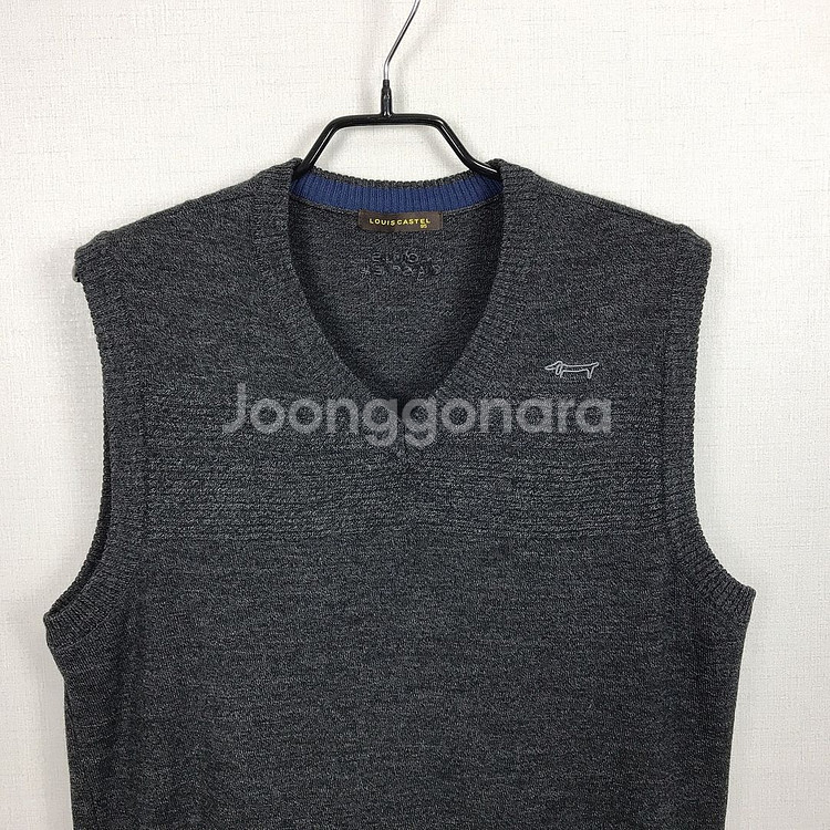 루이까스텔 니트 조끼 2종 남성95--5