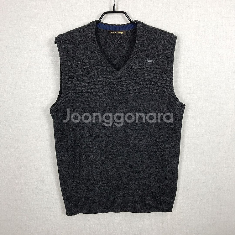 루이까스텔 니트 조끼 2종 남성95--4