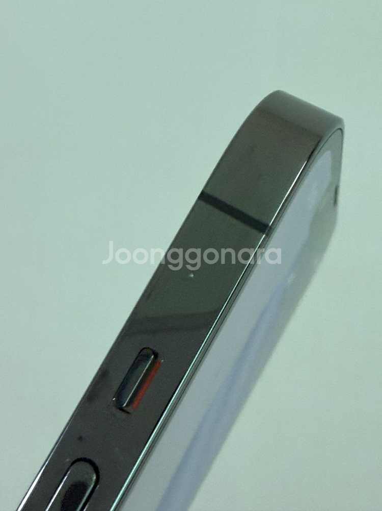 아이폰13pro 그래파이트512 배터리100%--12