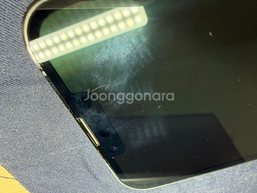 아이폰13pro 그래파이트512 배터리100%--10