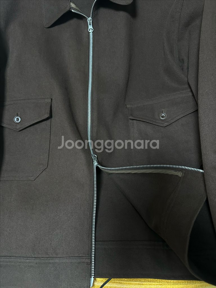 (3) 뗄라 tela 메카닉 자켓 브라운--1