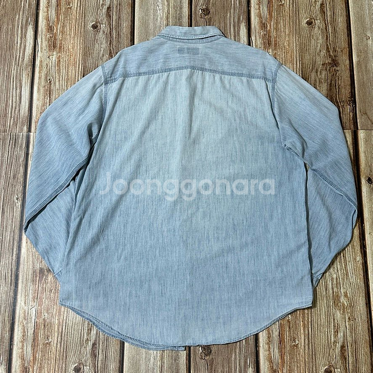 90s 폴로랄프로렌 샴브레이 셔츠 L 사이즈--1