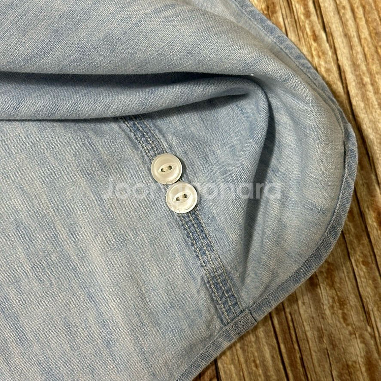 90s 폴로랄프로렌 샴브레이 셔츠 L 사이즈--8