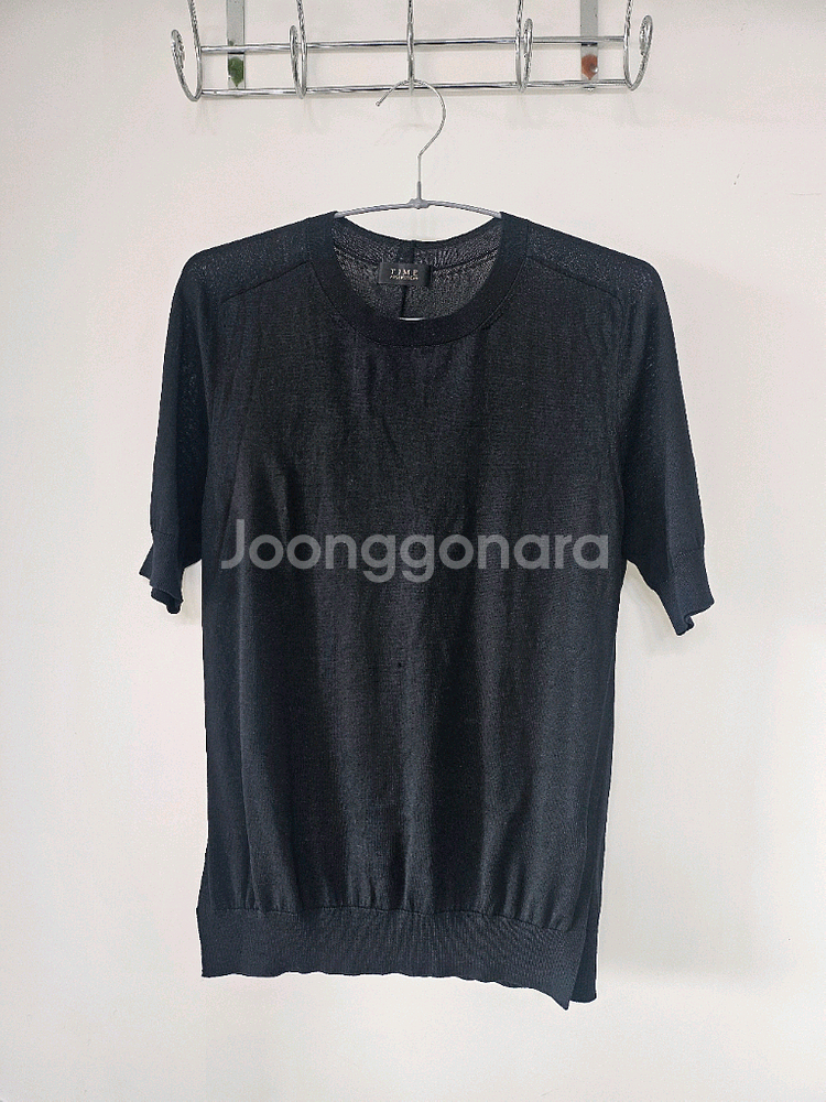 여성 니트 반팔 티셔츠--10