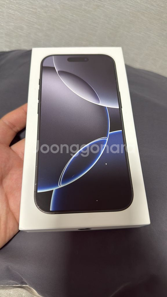 아이폰 16 프로 티타늄블랙256--0