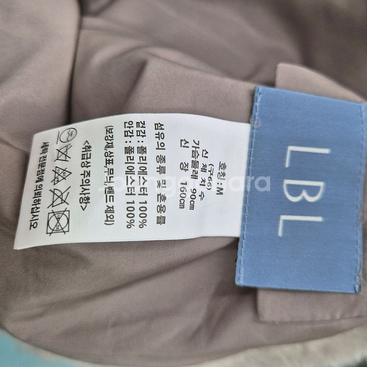 새제품 LBL 25년6월제품 밍크퍼후드자켓 66~77--6