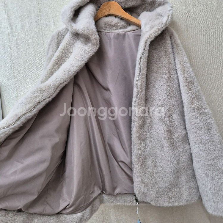 새제품 LBL 25년6월제품 밍크퍼후드자켓 66~77--5