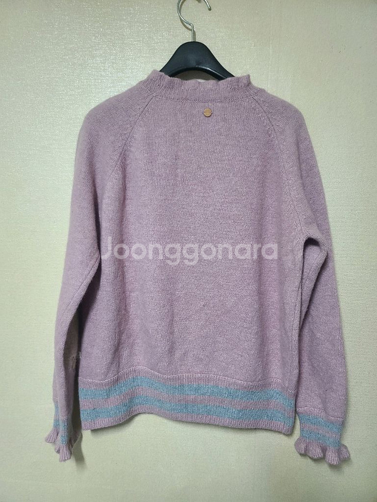 써스데이아일랜드 플라워 풀오버 니트--3