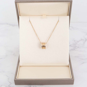 불가리 비제로원 목걸이 네크리스 18K 로즈골드 335924 +10cm연장