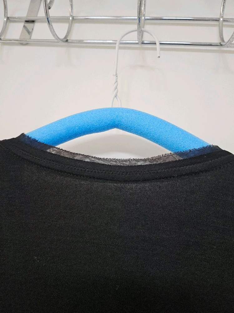 여성 반팔 V넥 티셔츠--5