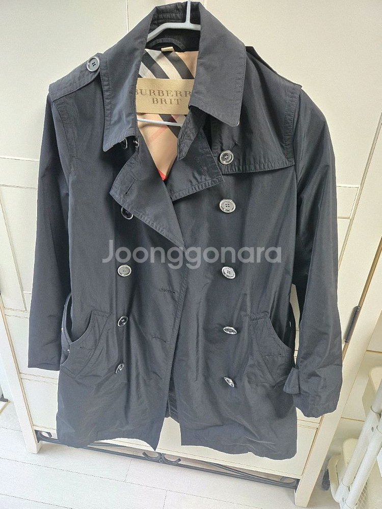 버버리 발모랄 브릿 여성 트렌치코트uk8--1