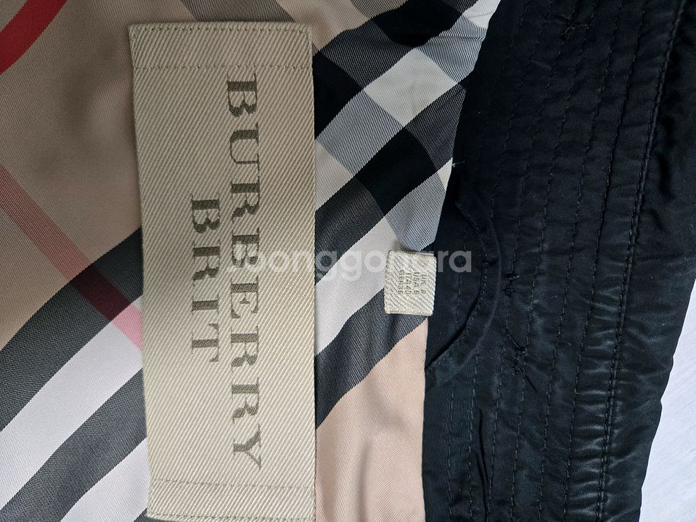 버버리 발모랄 브릿 여성 트렌치코트uk8--3