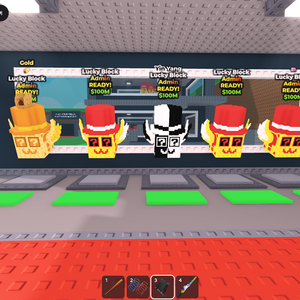 브레인롯즈 훔치기 럭키블럭 10개