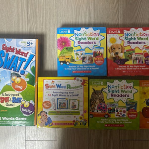 스콜라스틱 사이트워드 논픽션 리더스 & 사이트워드 리더스, 러닝리소스 파리찰싹, 하루 한장