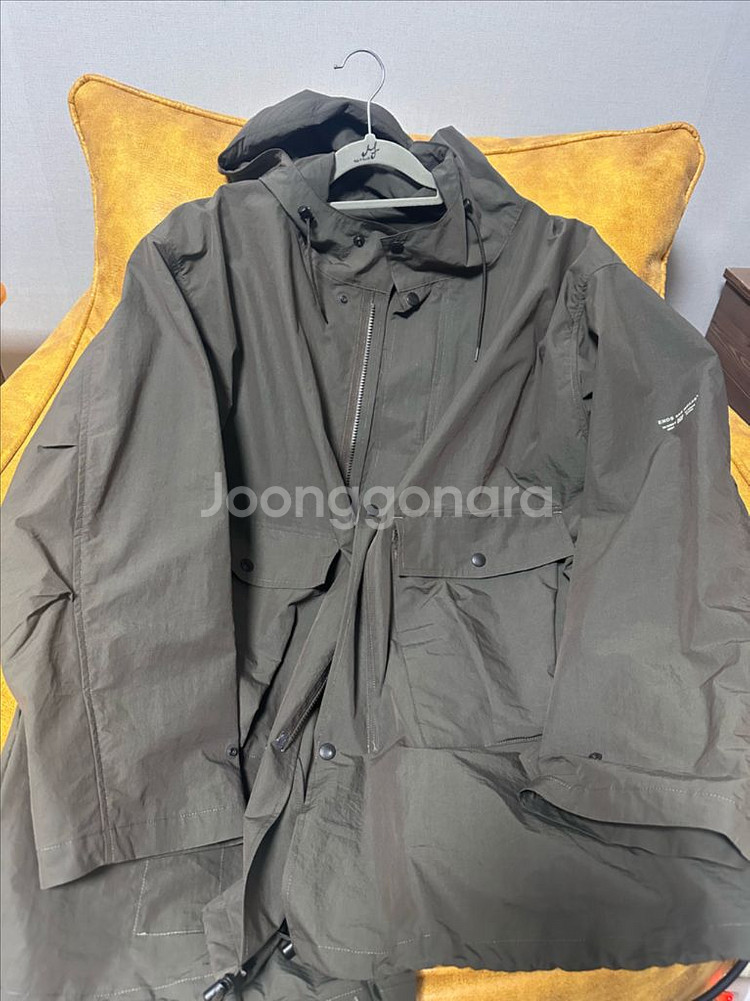 (xl) 엔즈앤드민즈ends and means트레블 하프파카 아프리칸블--0