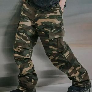 로어링라드 파라슈트 카모 카고 팬츠 L