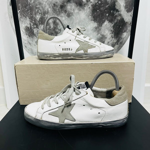 정품 36) 골든구스 스파클 실버 스니커즈 230~235