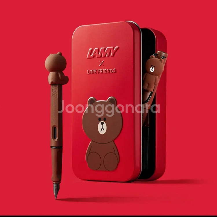 라인프렌즈가 독일 라미(LAMY) 만년필--1