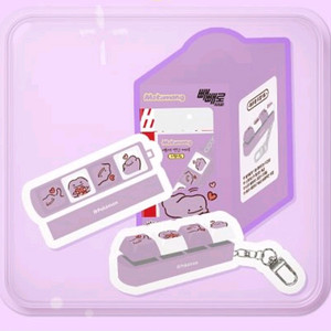 Cu x 빼빼로데이 - 포켓몬스터 메타몽 키캡키링