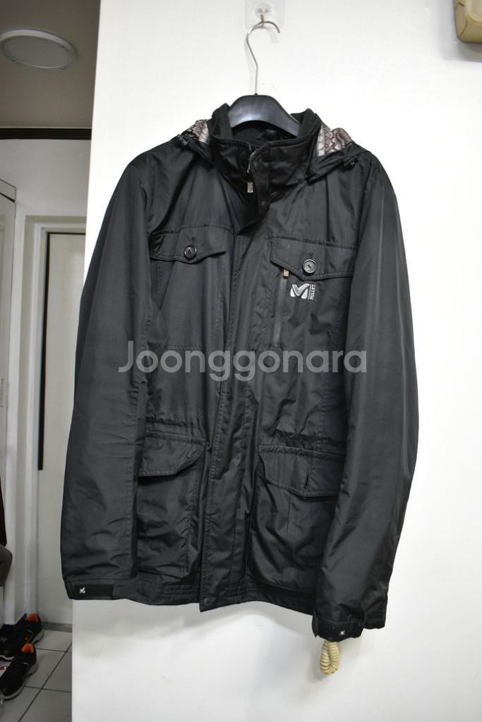 밀레 남성 바람막이 (100)--0