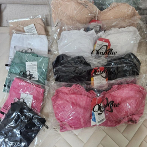 오모떼 브라+팬티(75A, 90) 5세트10종