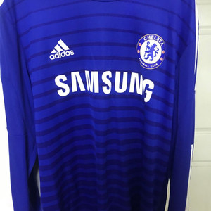 첼시 14-15 어센틱 긴팔 아자르 유니폼 팔아요