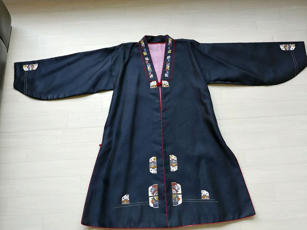 신부한복 두루마기--8