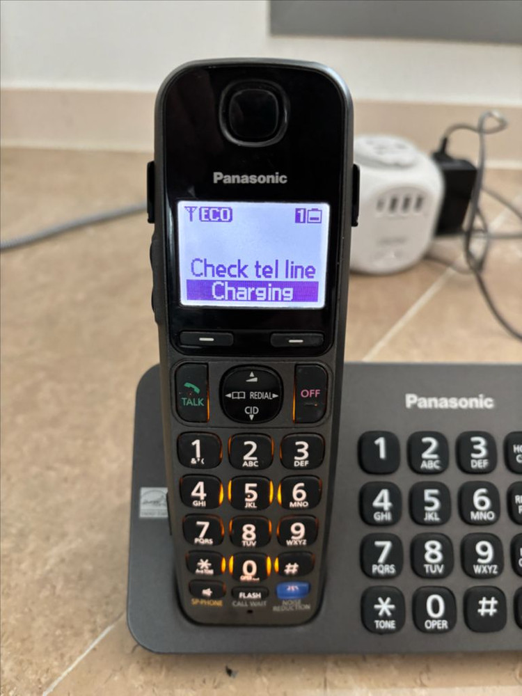 파나소닉 무선전화기 2세트 일괼--2