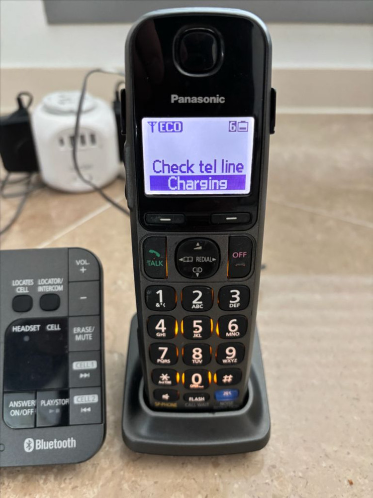 파나소닉 무선전화기 2세트 일괼--1