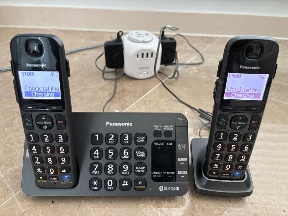파나소닉 무선전화기 2세트 일괼--3