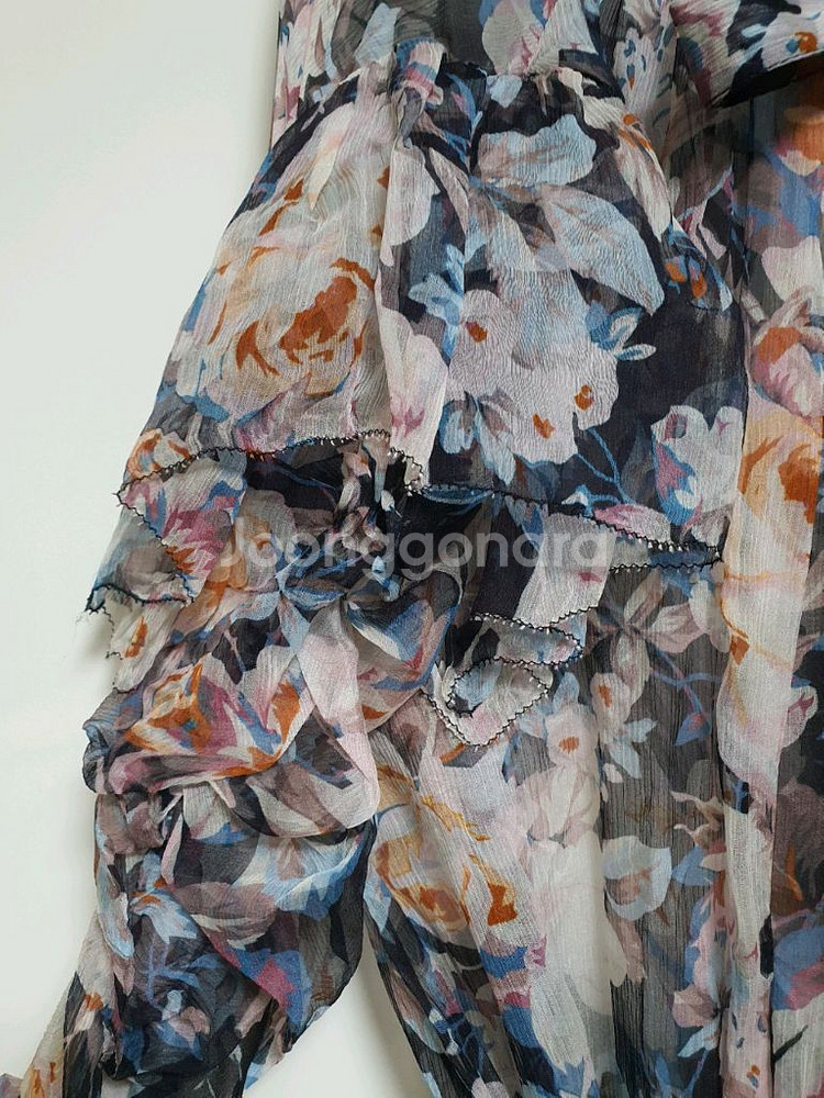 짐머만st 플라워 실크 드레스(캐미솔 세트)--3