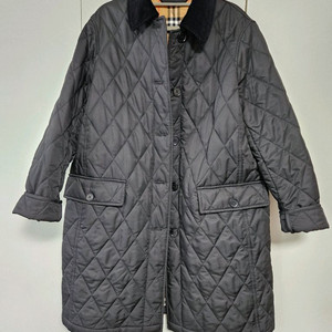 버버리 뉴데레햄/데레헴 퀼팅코트 블랙L