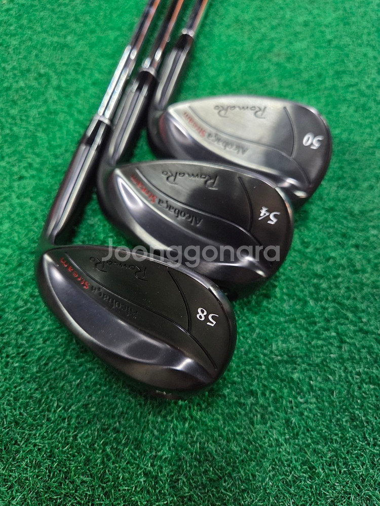 ROMARO 로마로 25년 알코바사 스트림 50도,54도,58도 웨지세트--1