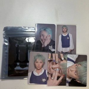 빅뱅 지드래곤 전시회md 포토카드 세트