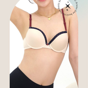 비비안 브라 2개 베이지색 85사이즈 란제리전문 비비안