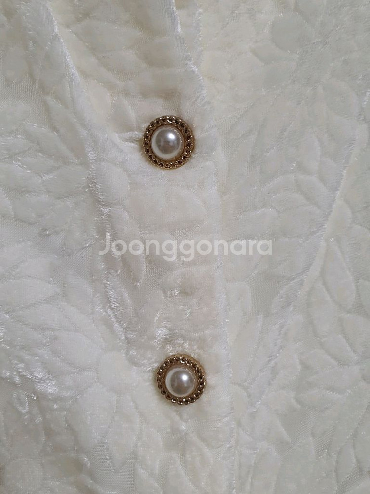 (수입) 벨벳 레이스 블라우스--5