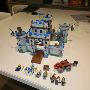 레고 70404 중세 캐슬 왕의 성 말바딩 신형말 완무기사