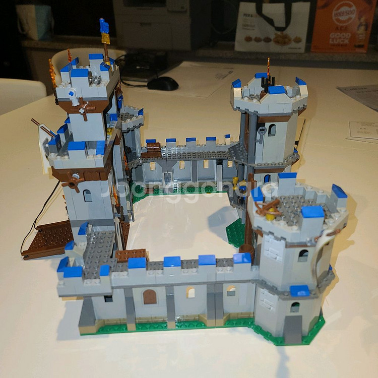 레고 70404 중세 캐슬 왕의 성 말바딩 신형말 완무기사--3